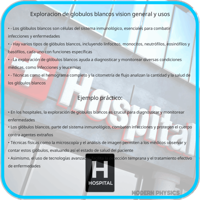 Exploración de Glóbulos Blancos | Visión General y Usos