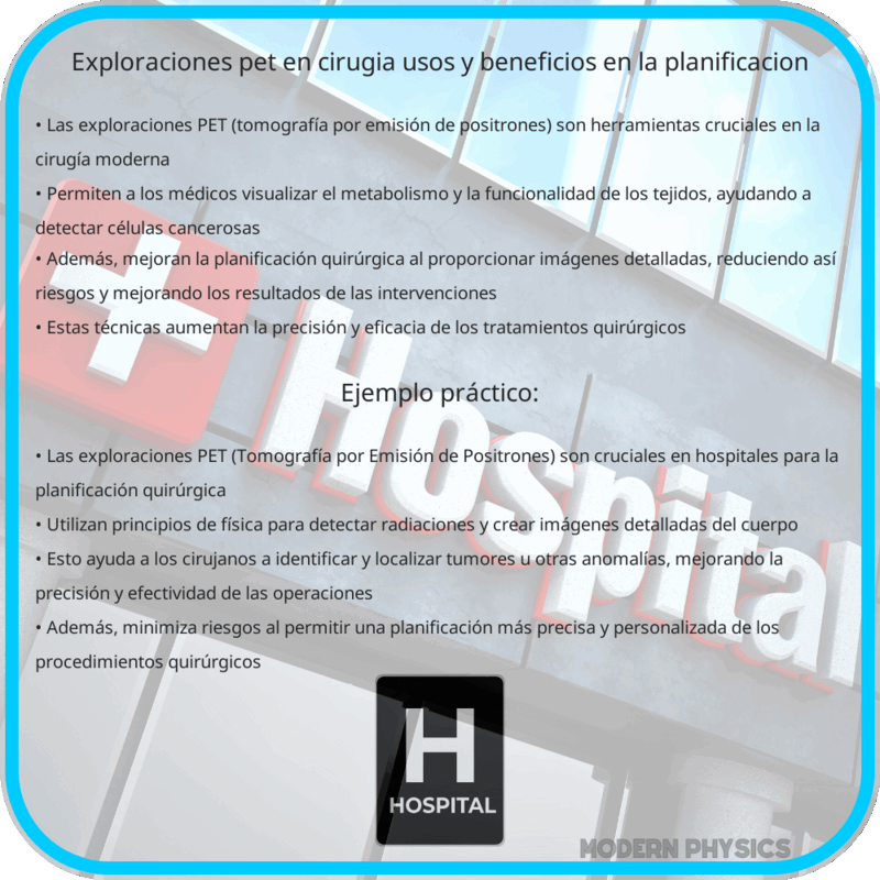 Exploraciones PET en Cirugía | Usos y Beneficios en la Planificación