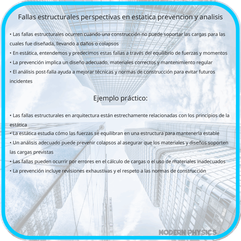 Fallas Estructurales | Perspectivas en Estática, Prevención y Análisis