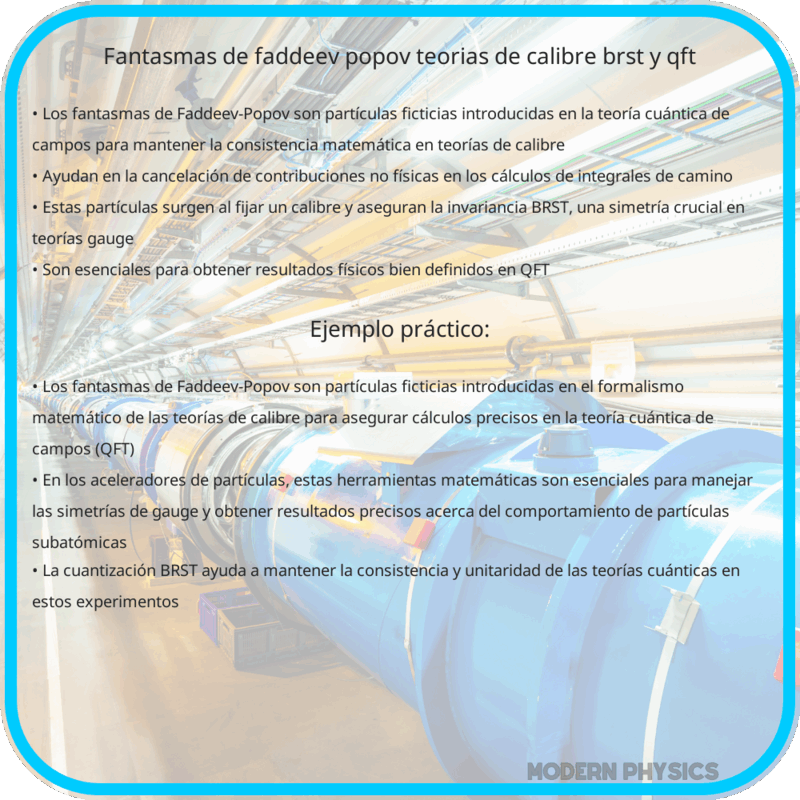 Fantasmas de Faddeev-Popov | Teorías de Calibre, BRST y QFT