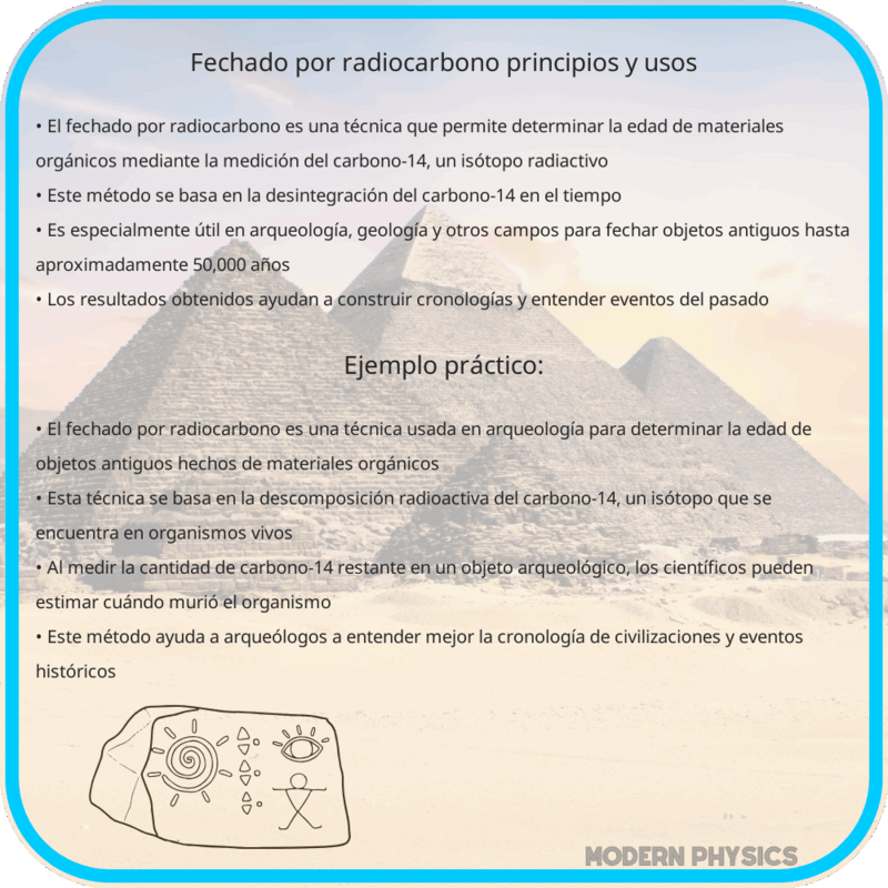 Fechado por Radiocarbono | Principios y Usos