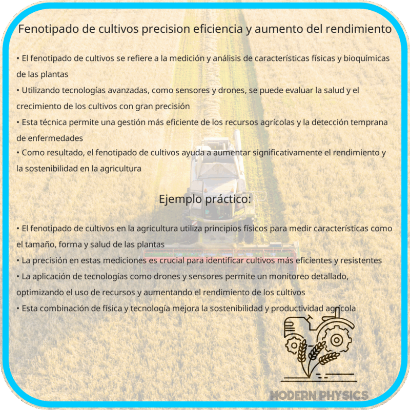 Fenotipado de Cultivos | Precisión, Eficiencia y Aumento del Rendimiento