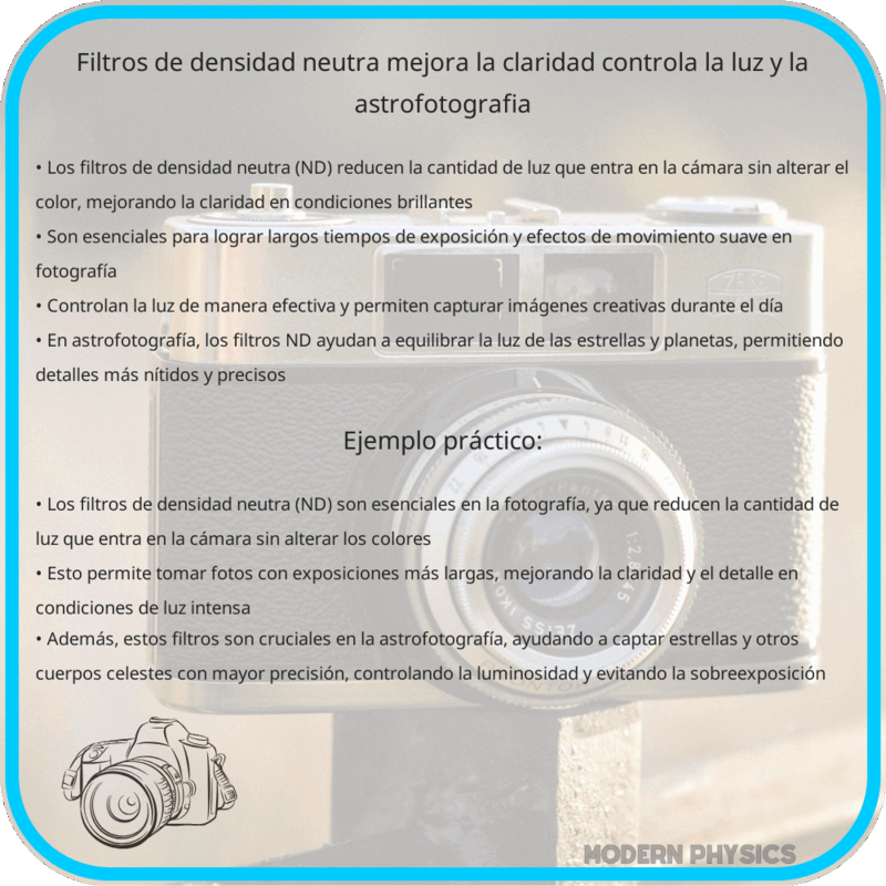 Filtros de Densidad Neutra | Mejora la Claridad, Controla la Luz y la Astrofotografía