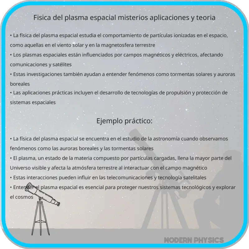 Física del Plasma Espacial | Misterios, Aplicaciones y Teoría
