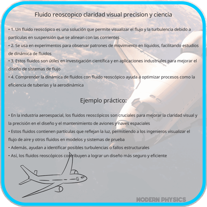 Fluido Reoscópico | Claridad Visual, Precisión y Ciencia