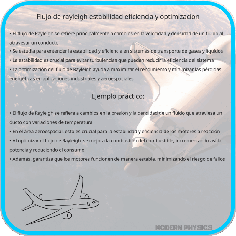 Flujo de Rayleigh | Estabilidad, Eficiencia y Optimización