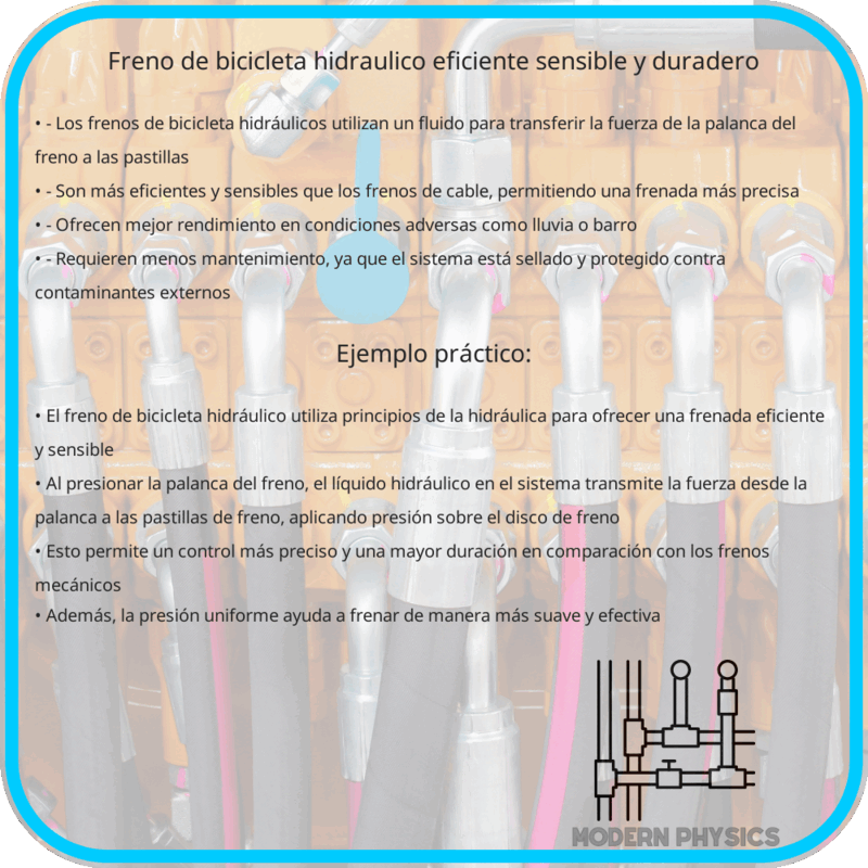Freno de Bicicleta Hidráulico | Eficiente, Sensible y Duradero