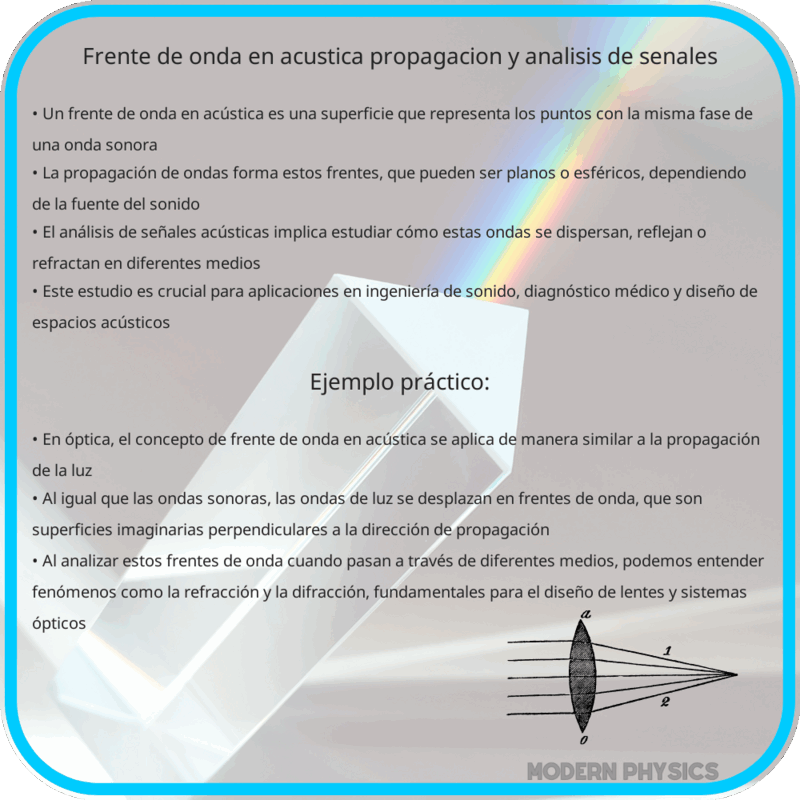 Frente de Onda en Acústica | Propagación y Análisis de Señales