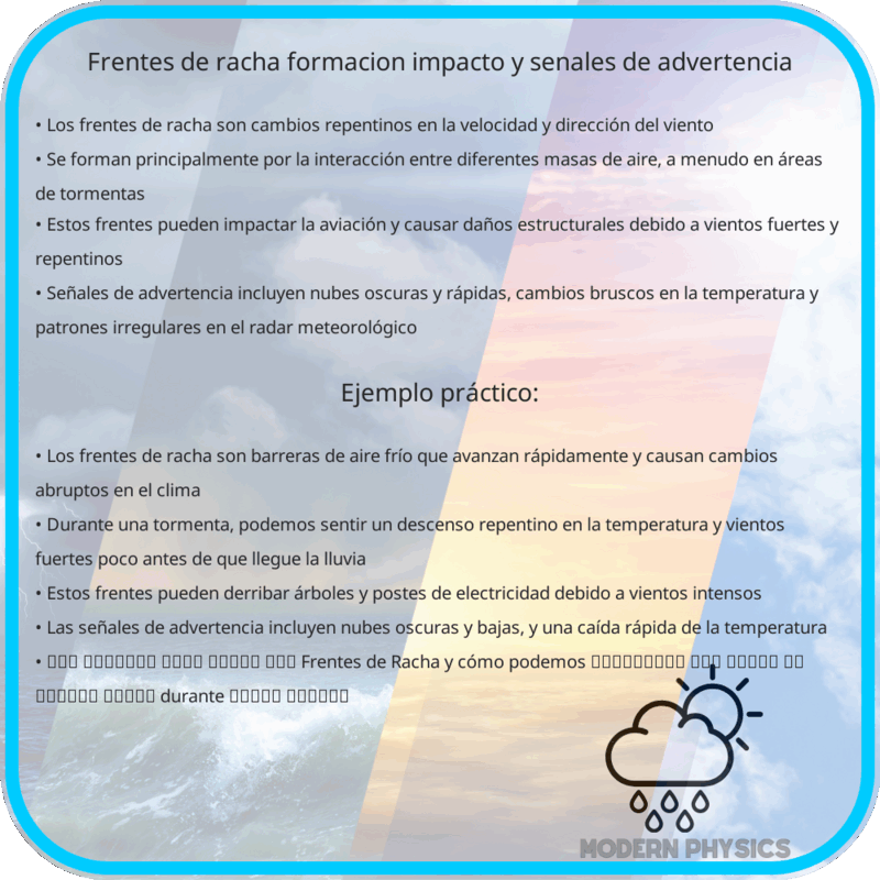 Frentes de Racha | Formación, Impacto y Señales de Advertencia