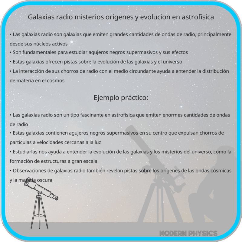 Galaxias Radio | Misterios, Orígenes y Evolución en Astrofísica
