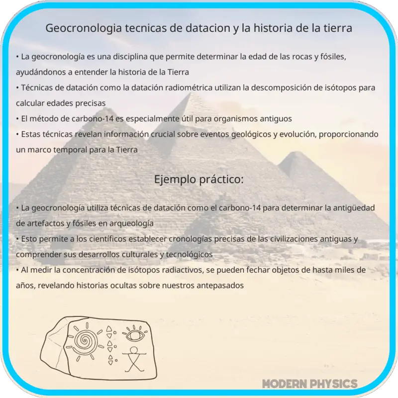 Geocronología | Técnicas de Datación y la Historia de la Tierra