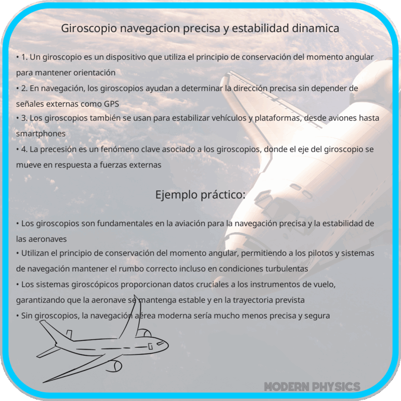 Giroscopio | Navegación Precisa y Estabilidad Dinámica