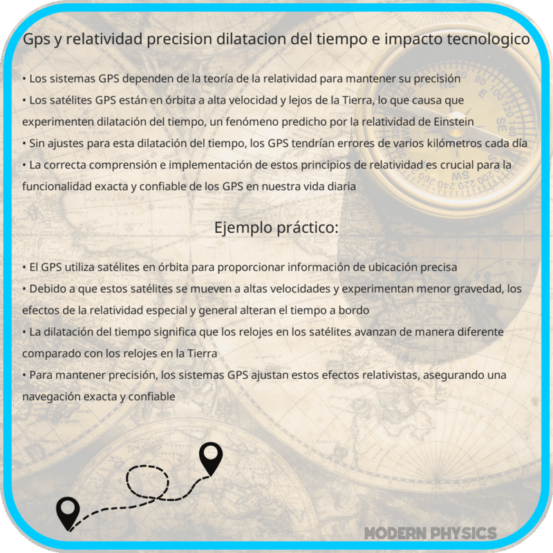 GPS y Relatividad | Precisión, Dilatación del Tiempo e Impacto Tecnológico