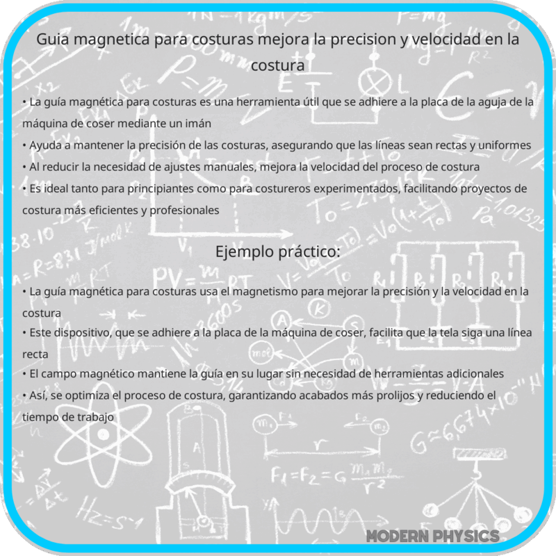 Guía Magnética para Costuras | Mejora la Precisión y Velocidad en la Costura