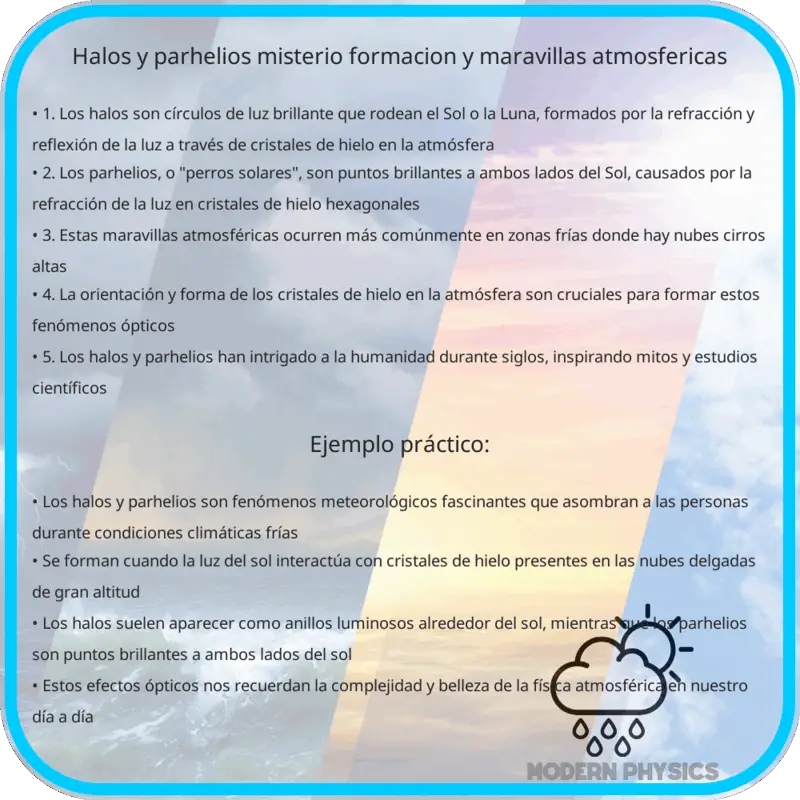 Halos y Parhelios | Misterio, Formación y Maravillas Atmosféricas