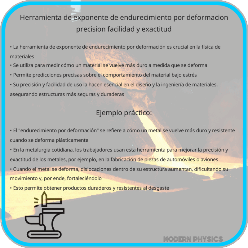 Herramienta de Exponente de Endurecimiento por Deformación | Precisión, Facilidad y Exactitud