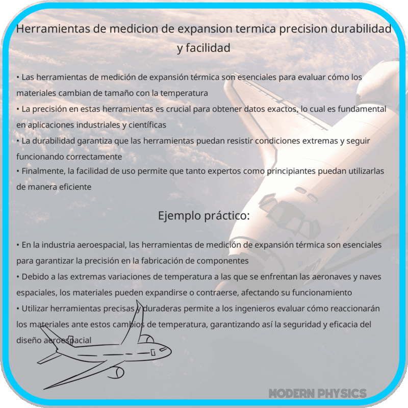 Herramientas de Medición de Expansión Térmica | Precisión, Durabilidad y Facilidad
