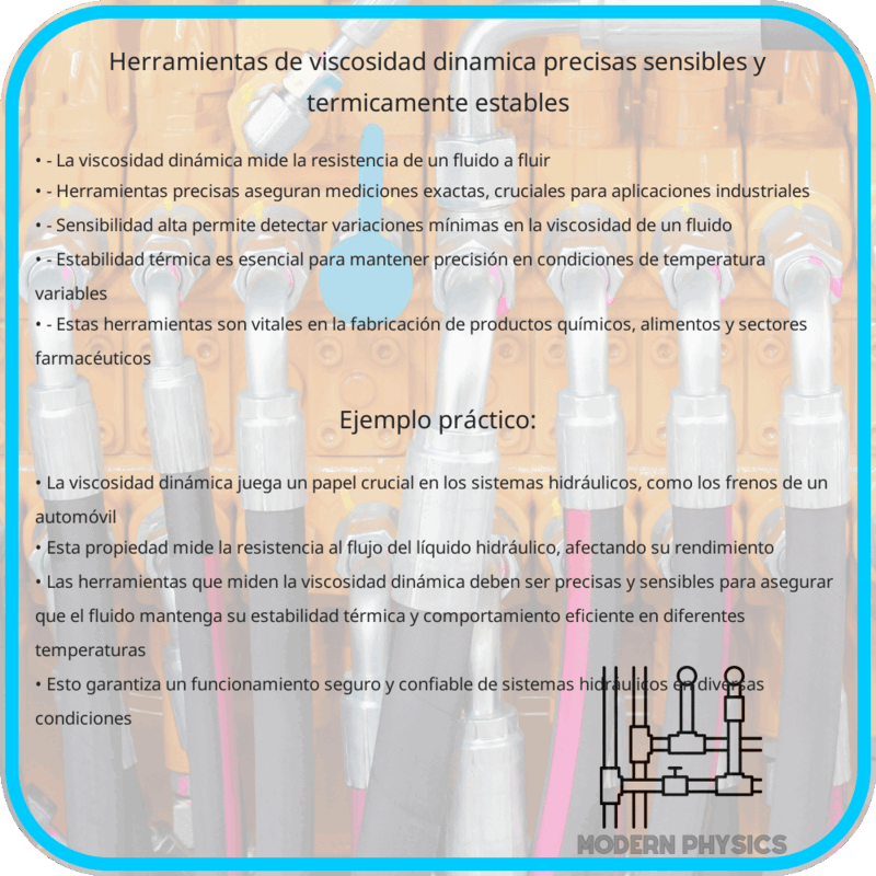 Herramientas de Viscosidad Dinámica | Precisas, Sensibles y Térmicamente Estables