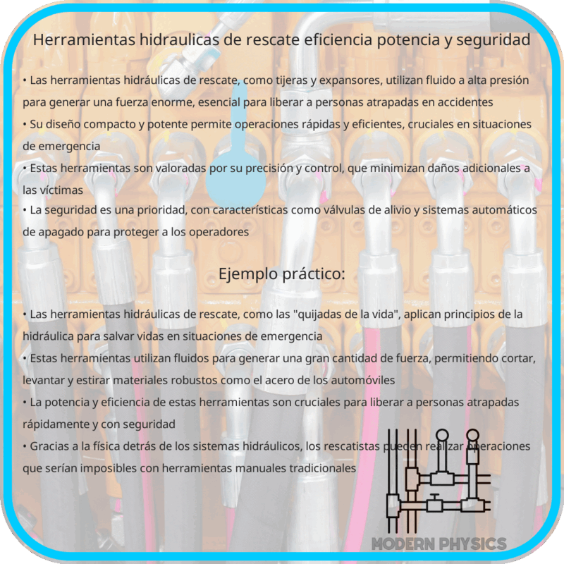Herramientas Hidráulicas de Rescate: Eficiencia, Potencia y Seguridad