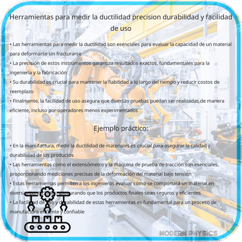 Herramientas para Medir la Ductilidad | Precisión, Durabilidad y Facilidad de Uso