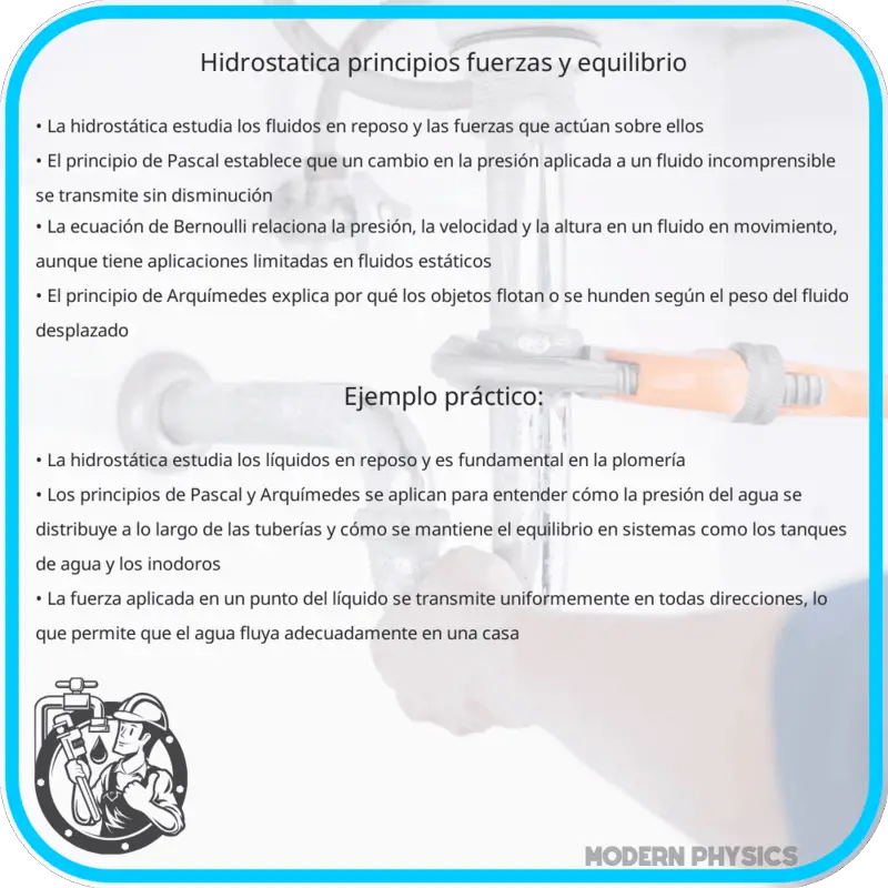 Hidrostática | Principios, Fuerzas y Equilibrio