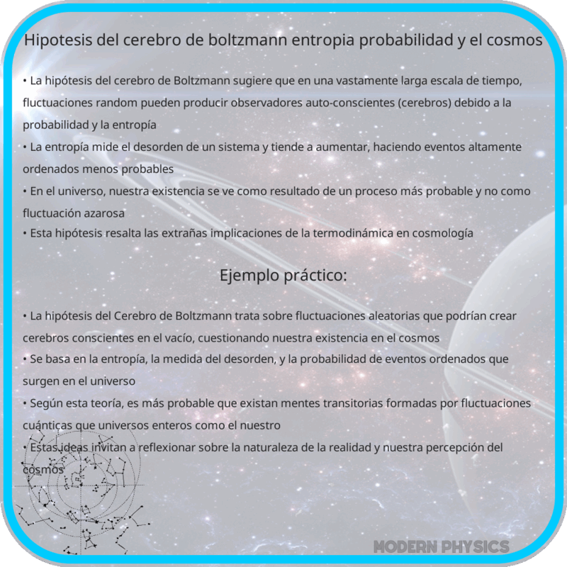 Hipótesis del Cerebro de Boltzmann | Entropía, Probabilidad y el Cosmos