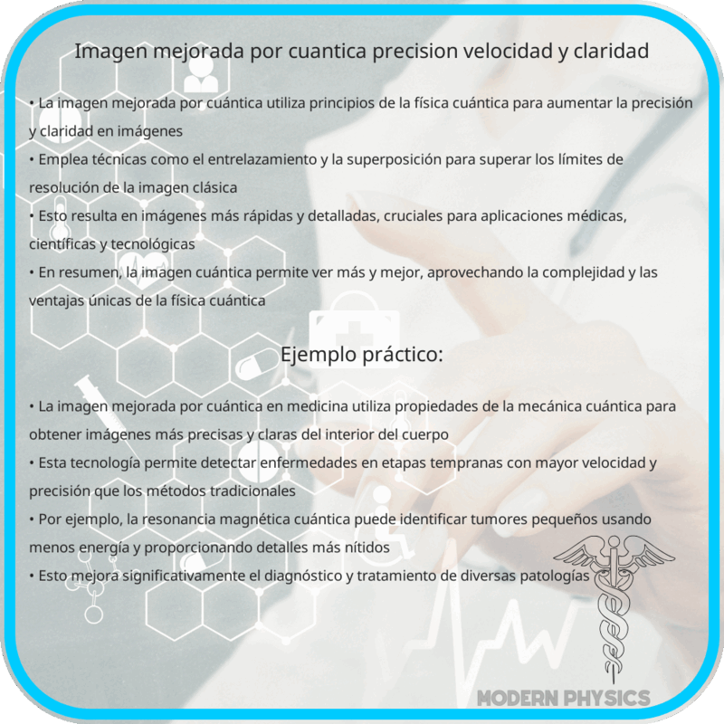 Imagen Mejorada por Cuántica | Precisión, Velocidad y Claridad