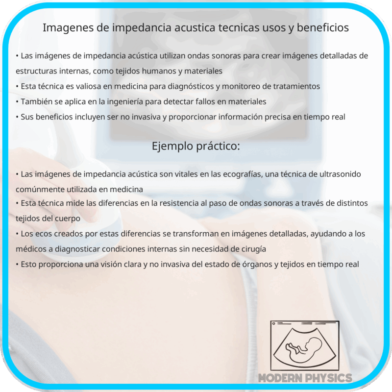 Imágenes de Impedancia Acústica | Técnicas, Usos y Beneficios