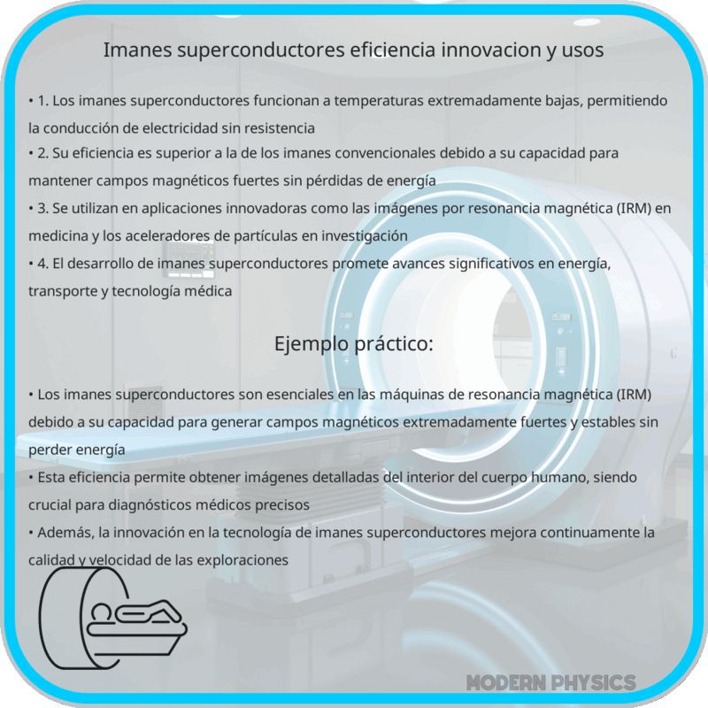 Imanes Superconductores | Eficiencia, Innovación y Usos