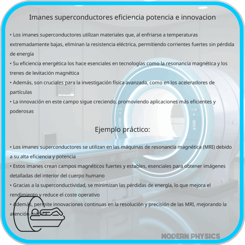 Imanes Superconductores | Eficiencia, Potencia e Innovación