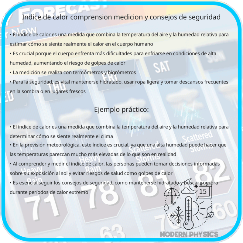 Índice de Calor | Comprensión, Medición y Consejos de Seguridad