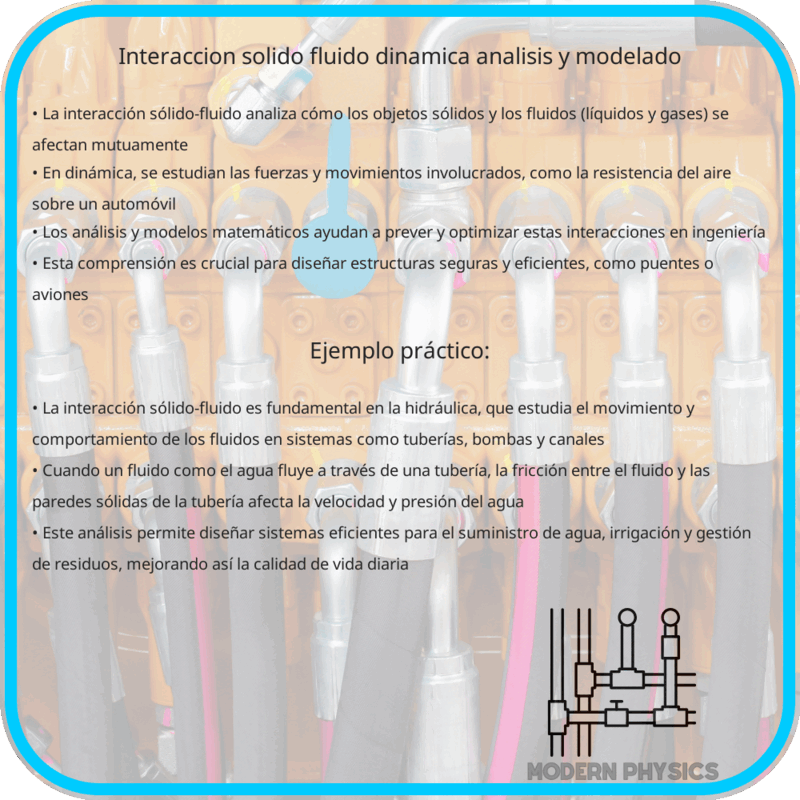 Interacción Sólido-Fluido | Dinámica, Análisis y Modelado