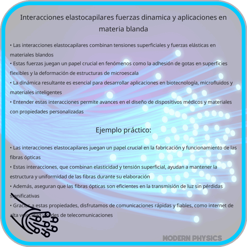 Interacciones Elastocapilares | Fuerzas, Dinámica y Aplicaciones en Materia Blanda