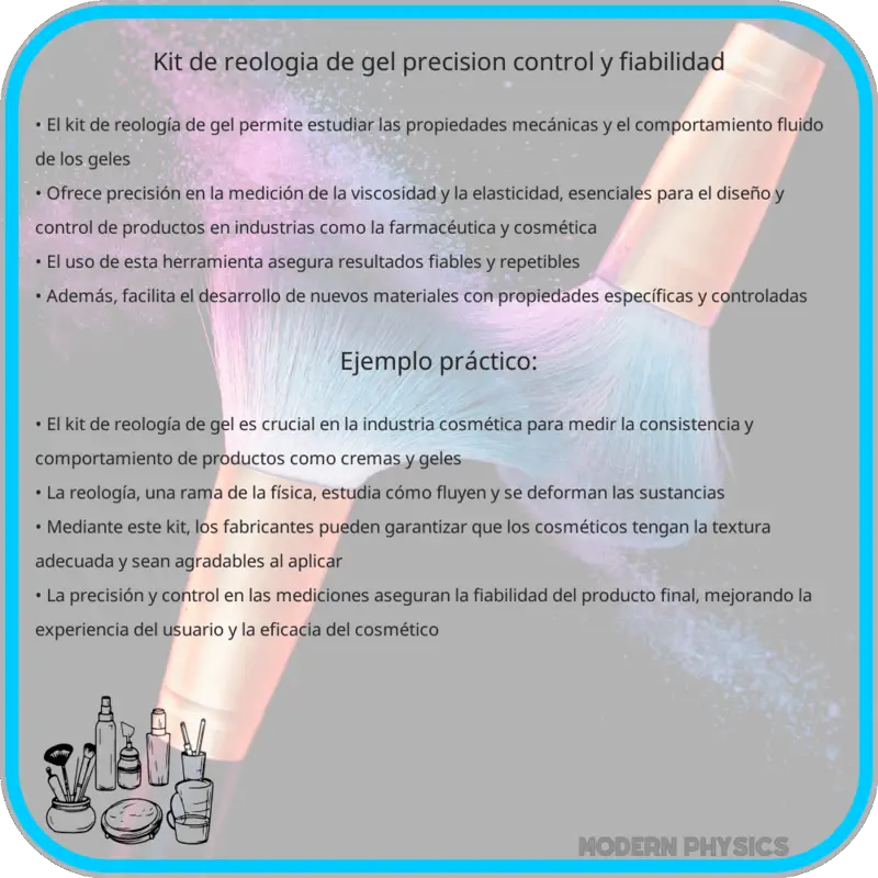Kit de Reología de Gel | Precisión, Control y Fiabilidad