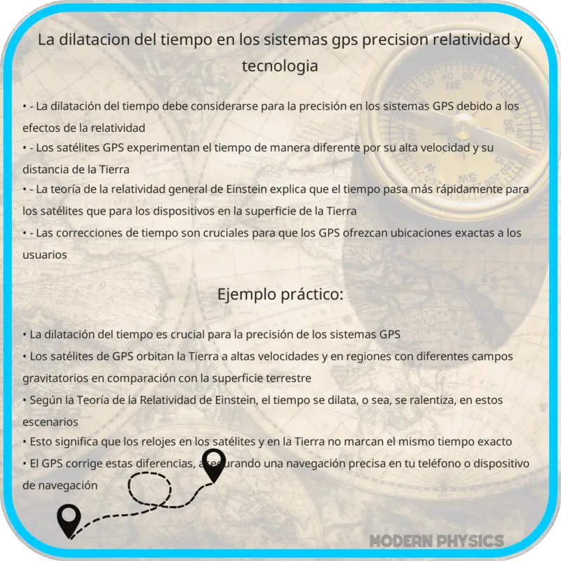 La Dilatación del Tiempo en los Sistemas GPS | Precisión, Relatividad y Tecnología