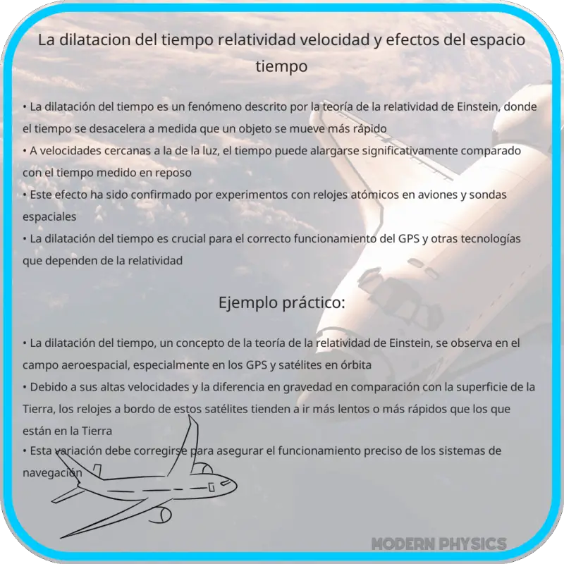 La Dilatación del Tiempo | Relatividad, Velocidad y Efectos del Espacio-Tiempo