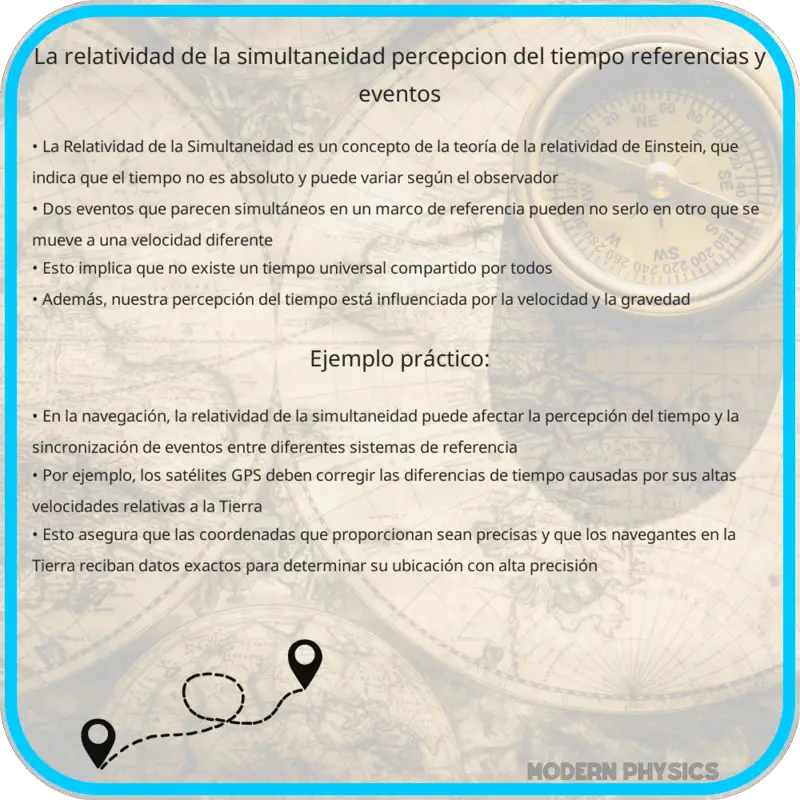 La Relatividad de la Simultaneidad | Percepción del Tiempo, Referencias y Eventos
