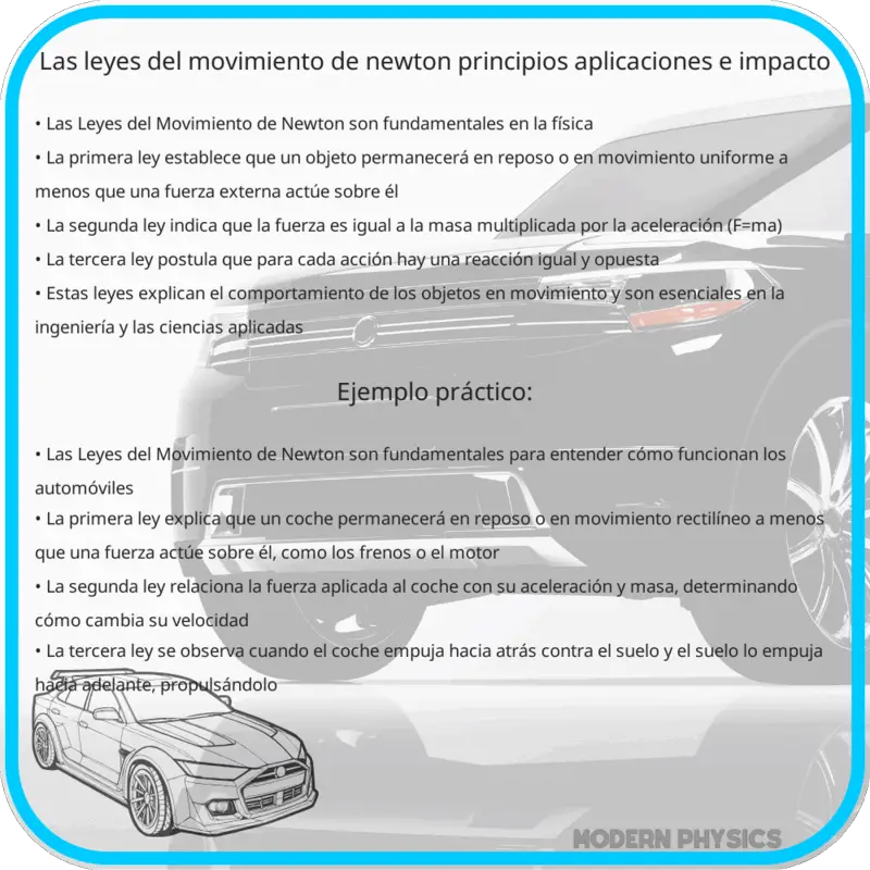 Las Leyes del Movimiento de Newton | Principios, Aplicaciones e Impacto