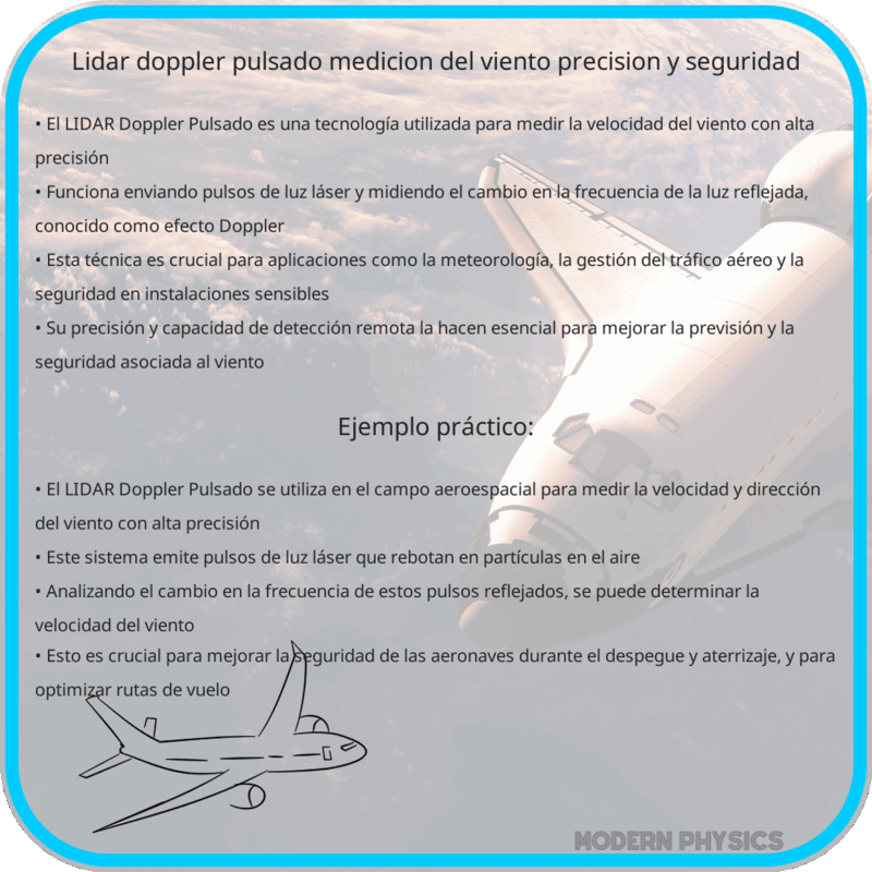 LIDAR Doppler Pulsado | Medición del Viento, Precisión y Seguridad