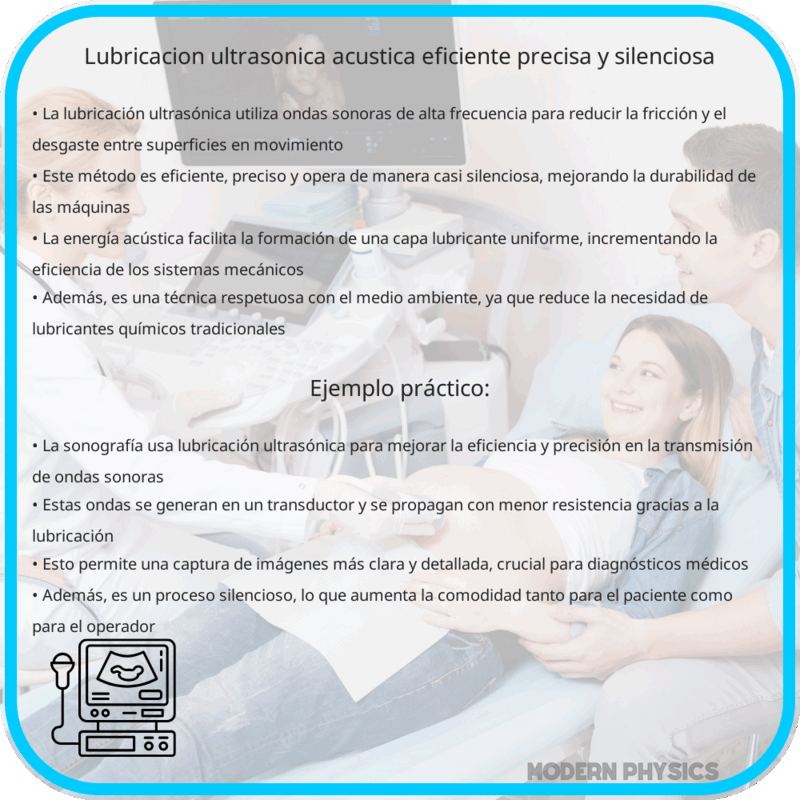 Lubricación Ultrasónica | Acústica Eficiente, Precisa y Silenciosa