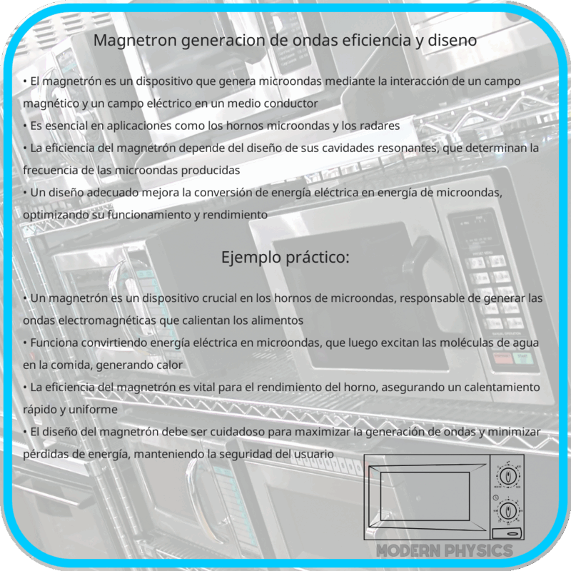 Magnetrón | Generación de Ondas, Eficiencia y Diseño