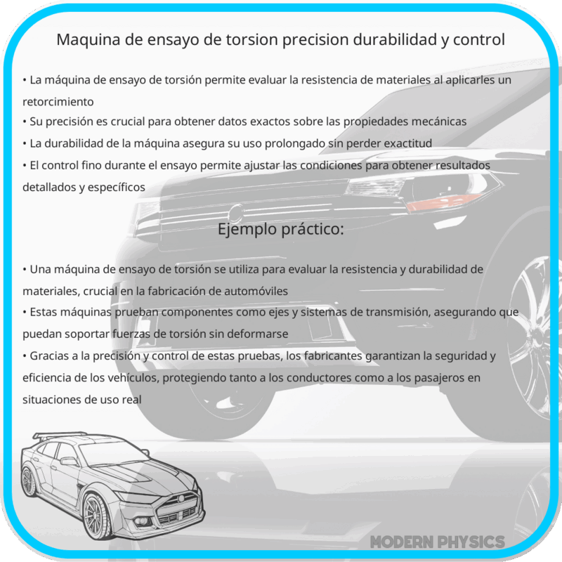 Máquina de Ensayo de Torsión: Precisión, Durabilidad y Control