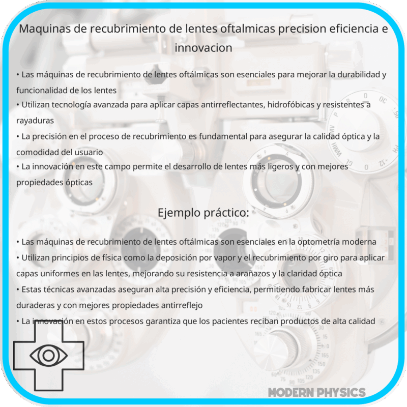 Máquinas de Recubrimiento de Lentes Oftálmicas | Precisión, Eficiencia e Innovación