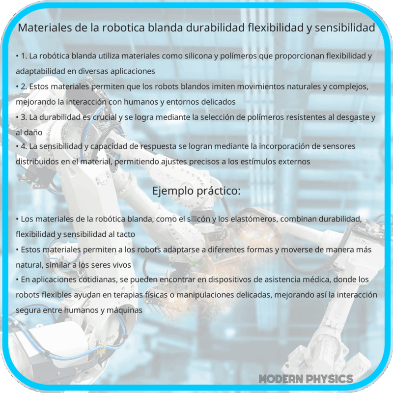 Materiales de la Robótica Blanda: Durabilidad, Flexibilidad y Sensibilidad