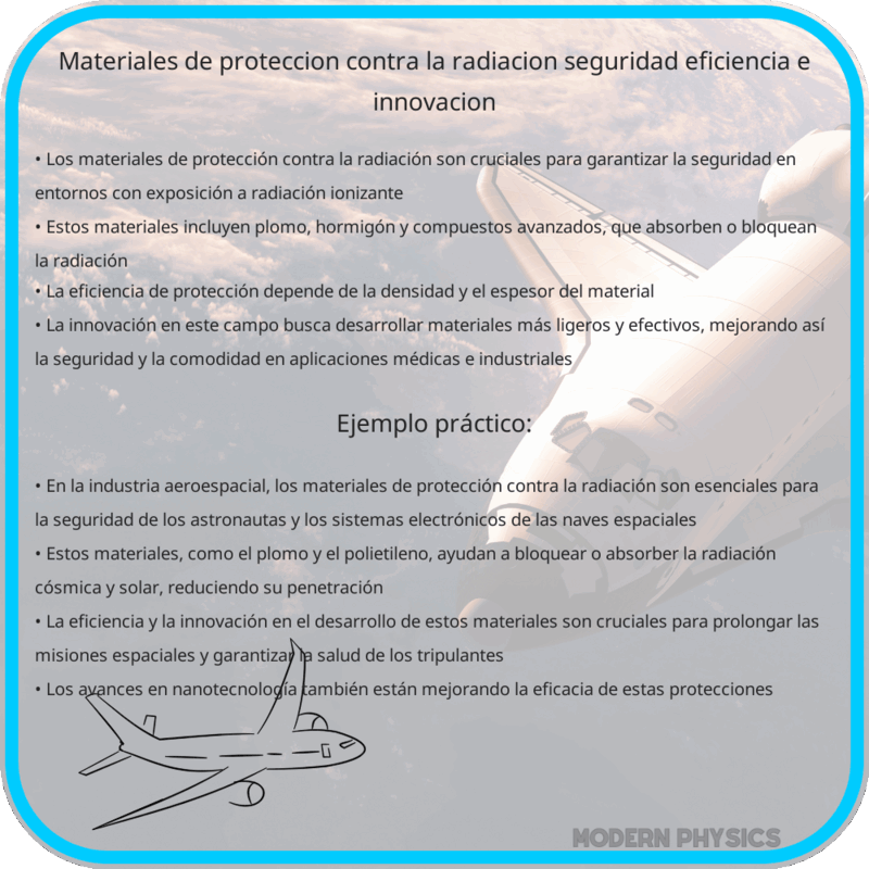 Materiales de Protección contra la Radiación | Seguridad, Eficiencia e Innovación