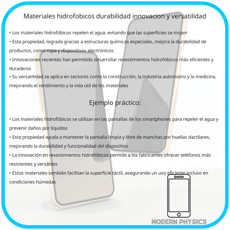 Materiales Hidrofóbicos | Durabilidad, Innovación y Versatilidad