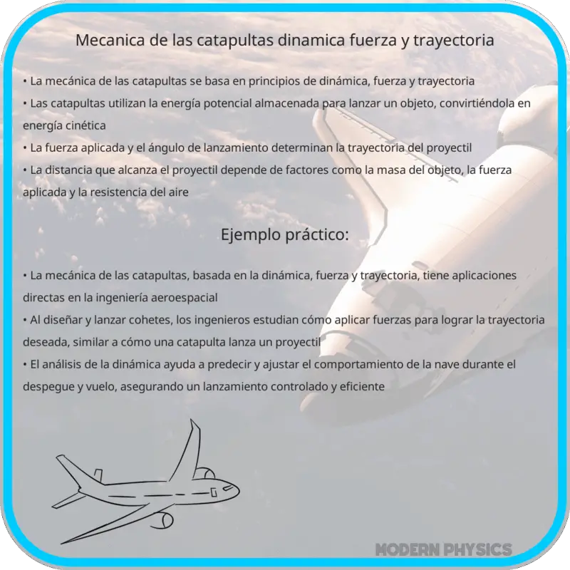 Mecánica de las Catapultas | Dinámica, Fuerza y Trayectoria