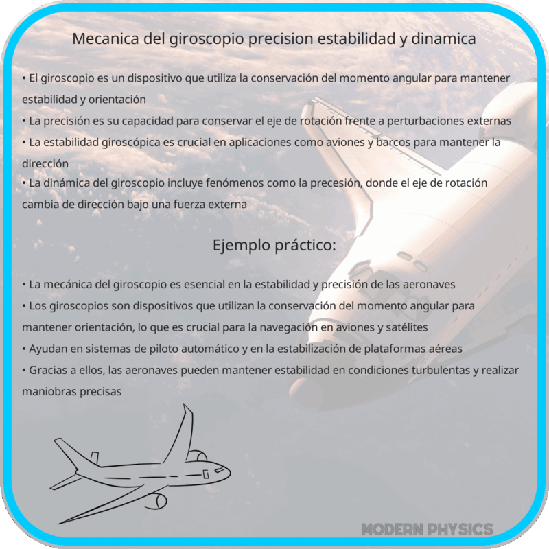 Mecánica del Giroscopio | Precisión, Estabilidad y Dinámica
