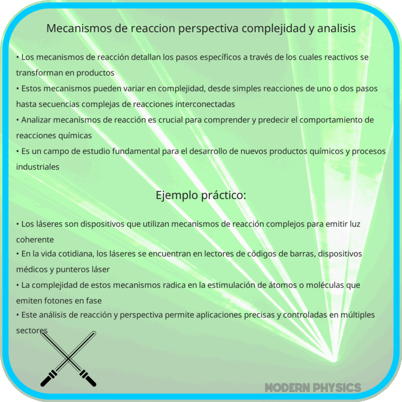 Mecanismos de Reacción | Perspectiva, Complejidad y Análisis