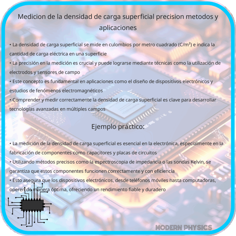 Medición de la Densidad de Carga Superficial | Precisión, Métodos y Aplicaciones